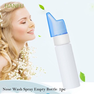 HANFU portátil nariz lavado Spray cuidado de la salud botella vacía lavado Nasal Neti olla nuevo adulto niño esterilización Anti alérgica limpiar