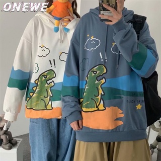 forrado de lana graffiti suéter para hombres y mujeres suelto hip hop moda brandinstrendy estilo coreano estudiante ocioso estilo abrigo