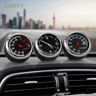 darry auto coche cuarzo reloj mini higrómetro digital relojes accesorios automotriz adorno moda decoración termómetro
