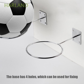 HARLAND - soporte redondo para baloncesto, diseño de Rugby, soporte de bola, soporte de exhibición de voleibol, fútbol, soporte de almacenamiento de Metal, Multicolor