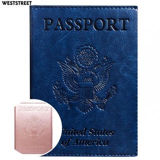 weststreet - soporte de pasaporte a prueba de polvo, portátil, multifuncional, suave para exteriores