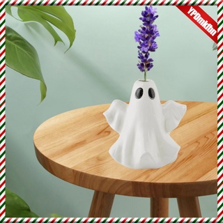 [venta caliente] resina halloween único fantasma jarrón de maquillaje titular organizador de exhibición maceta plantas maceta adornos sala de estar