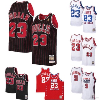 Nueva NBA Jersey ChicagoBulls No . 23 Jordan Classic Deportes Chaleco Conmemorativo Edición Más El Tamaño Unisex