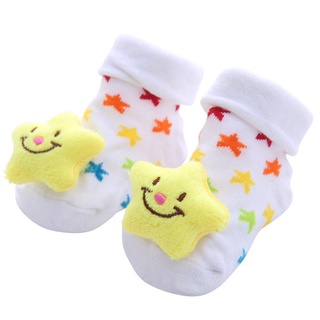 [Suge]calcetines de caricatura antideslizantes tridimensionales para bebé recién nacido/calcetines para muñeca (7)