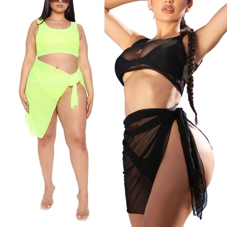 Conjunto de ropa Sexy de dos piezas LAA8-mujer, Color sólido sin mangas cuello en forma de U