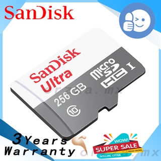 Sandisk 256gb Tarjeta Micro Sd Clase10 256GB Uhs-1 Tarjeta De Memoria Ultra 80mb/s (1)