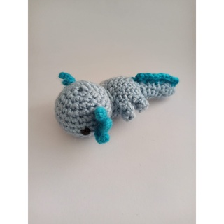 Accesorio llavero miniatura amigurumi crochet animales | AXOLOTE (5)