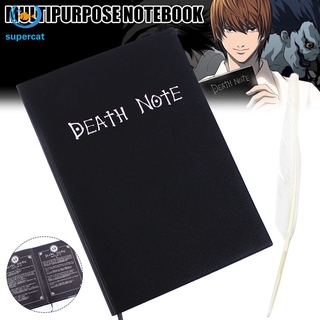 2020 Death Note Planner Anime diario de dibujos animados libro encantador moda tema Cosplay grande muerto nota escritura diario cuaderno