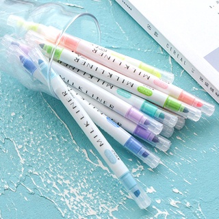rotulador fluorescente de piel/pluma marcador de color de agua para dibujar pintura/suministros escolares (9)