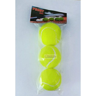 Peony - pelota de tenis verde (3 piezas)