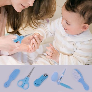 8 Pcs Newborn Baby Health Safety Scissors Medicine Feeder Grooming Kit Set