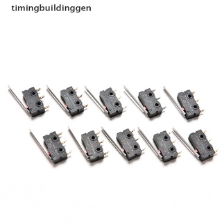 timingbuildinggen 10pcs tact switch kw11-3z 5a 250v microswitch 3pin hebilla tbg