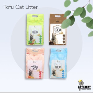 Arena de gato TOFU - arena GUMPAL de soja - arena TOFU aglutinante para gatos - 7 litros (ECO FRIENDLY) - ARTHACAT