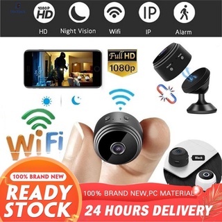 720P HD Mini IP WIFI Cámara espía Seguridad para el hogar inalámbrica DVR Visión nocturna 【BLACKJACK】