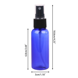 warmharbor 50ml bomba de presión recargable botella de spray líquido contenedor de perfume atomizador de viaje (7)