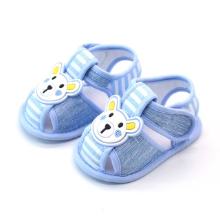 Productos al contado Calzado deportivo para niños Zapatos de bebé abajo inferior 0-1 edad escuela de edad zapatos de verano recién nacido 0-3-6-12 meses hombres y mujeres sandalias de tela de bebé