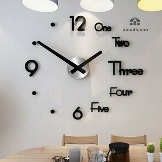 Reloj De pared Acrílico 3d/reloj De cuarzo Grande Para Sala De Estar/decoración del hogar