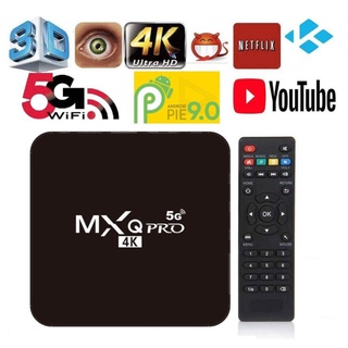 Caja De Smart Tv mxq pro 8gb 128gb Ultra HD 4k android 11.1 wifi 5g