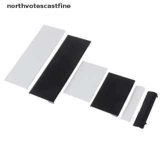 northvotescastfine - juego de tapas de repuesto para consola de nintendo wii nvcf (3 unidades)