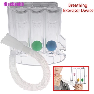Niceboyhb Deep Breathing Lung Capacity Exerciser Hygienic Respiratory Spirometry Trainer
