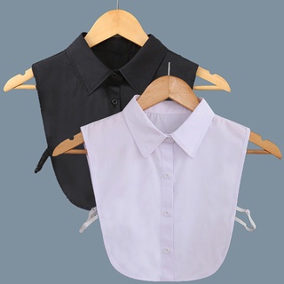 finacma Unisex suéter desmontable cuello falso camisa blusa Top solapa accesorios de ropa
