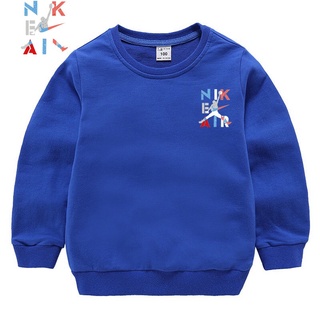 ✨semaisi✨ Baby Kid Round Neck Long Sleeve Children Sweater Child Jacket T-shirt & Anak Fashion Lengan Panjang Budak Gadis Indah Kot Asas