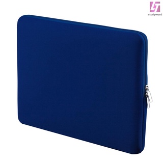 Estuche suave zipper bolsa De 15''-15.6''' Portátil De repuesto Para Macbook Pro Retina Ultrabook Laptop Azul oscuro