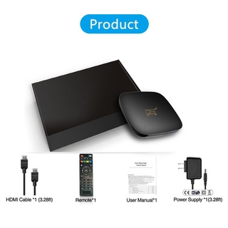 Smart D9 TV Top box Bluetooth 5G wifi Amlogic 11.1 Android 4K 3D 8 + 128GB (5)