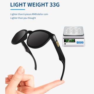 [ready] Óculos de condução óssea G3/G4 óculos inteligentes compatíveis com Bluetooth Óculos de sol esportivos ao ar livre TWS lente de olho de fone de ouvido usando DISTRIBUTED (3)