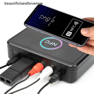 [beautifulandlovenew] Receptor USB Bluetooth 5.0 inalámbrico 3.5 mm AUX NFC Audio estéreo adaptador