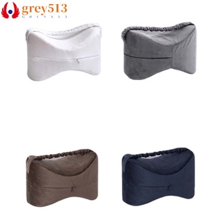 grey513 Memory Foam Knee Leg Pillow Bed Cushion Leg Pad Support Cushion Leg Shaping Pregnancy Travel Body Pain Relief Back Support