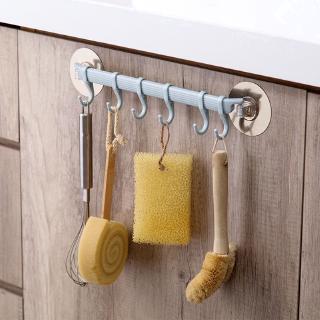 6 ganchos autoadhesivos organizador de pared ganchos/ganchos colgantes de pared/libre percha de golpes estante/baño toallero accesorios (1)