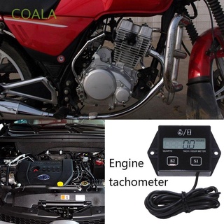 COALA Equipo de medición Auto tacometro Motosierra Digital Motor Motocicleta Chispa inductiva Electronic Gauge Contador de horas
