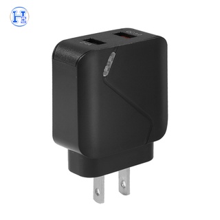 Us Plug cargador rápido 25W QC3.0+2.1A Durable compacto rápido Dual puerto USB cargador para iPhone 12/12 Mini/12 Pro/12 Pro Max