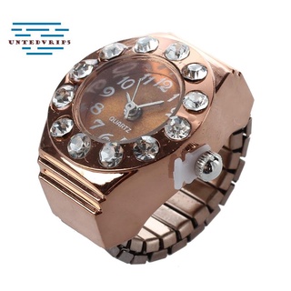 reloj de pulsera de oro rosa redondo/metal/bolsillo