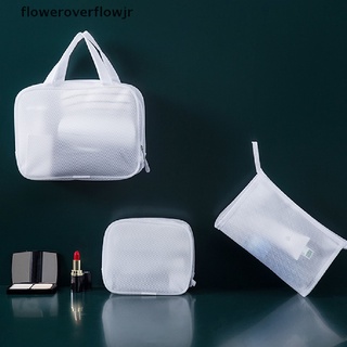 frmx bolsa de cosméticos simple de gran capacidad bolsa de lavado transparente impermeable bolsa de cosméticos caliente (5)