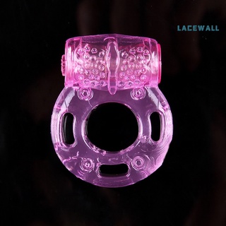 Lacewall Flexible vibrador pene polla Delay anillo G-spot estimulador pareja adultos juguete sexual (4)