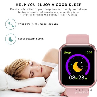 YL🔥Stock listo🔥SmartWatch Y68 deporte impermeable Bluetooth Smart Watch Fitness Tracker pulsera podómetro frecuencia cardíaca monitorización del sueño Smartwach (8)