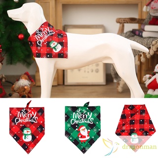 elegante navidad perros babero saliva toalla collar mascota bufanda para gato perro xams decoración