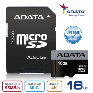 Adata V30S Premier Micro SDXC Micro SDHC clase de memoria 10 16 gb + adaptador