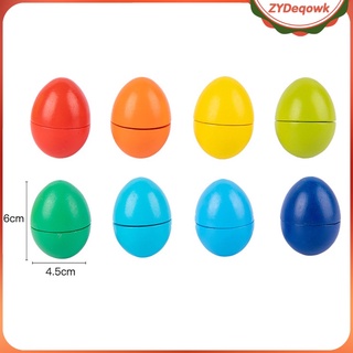 match huevos de coincidencia de pascua - juguete educativo temprano para niños para aprender formas, colores y números