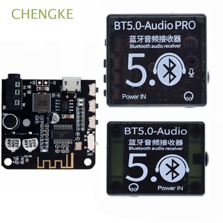 CHENGKE Con caja Decodificador Bluetooth Inalámbrico Receptor de audio Decodificador Board Bt5.0 edición Profesional Estéreo Mp3 Mini Bluetooth 5.0 Audio Módulo amplificador de música