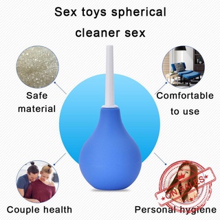 Nueva llegada juguetes sexuales limpiador esférico hembra juguete cuidado prensa Anal la P0N1