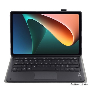 rhythmofrain-Funda Magnética Para Teclado XiaoMi Mi Pad 5pro/5 Tablet , Duradera De Piel Sintética Con Desmontable
