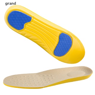 Grandlarge Memory Foam Insoles Shoes Sole Mesh Deodorant Breathable Cushion Running Insoles