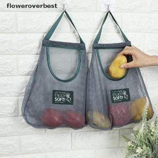 fbmx bolsas de almacenamiento de malla de verduras de cocina bolsas de papa de cebolla bolsas de almacenamiento colgantes caliente