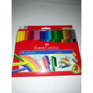 Marcadores/Connerctor bolígrafo Faber Castell 20 colores
