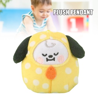 BTS Plush Toy Cute Character Stuffed Doll Schoolbag Accessories Pendant Children Kid Gift