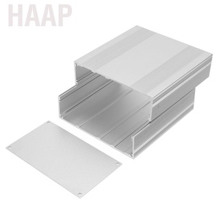 Haap Ujew Caja De Aluminio Plata DIY Placa De Circuito Electrónico Proyecto PCB Instrumentos (7)