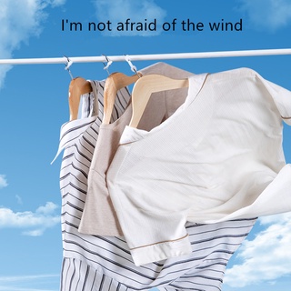 gancho a prueba de viento estantes de tela anti-caída de silicona tira de hebilla de perchas de ropa clip al aire libre (3)